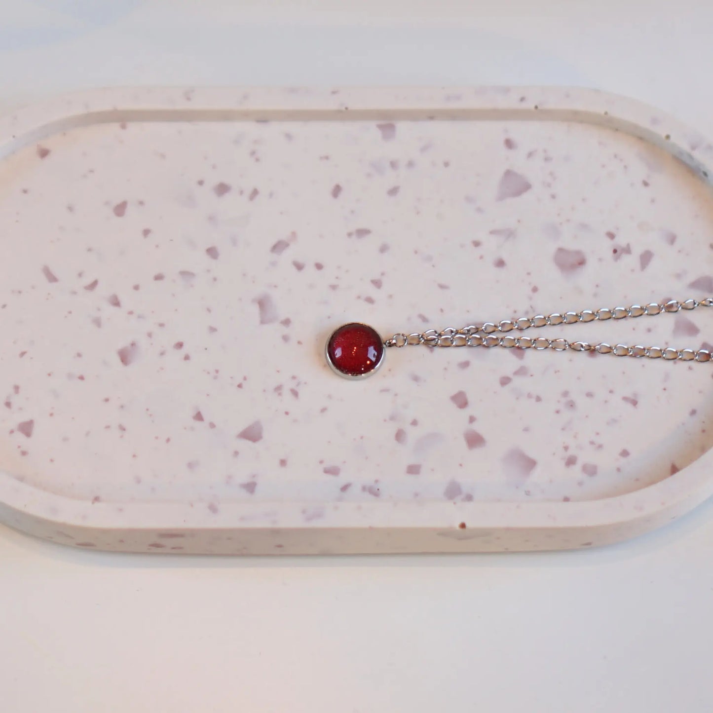 Rouge - Collier Double - Les Chouchous de Justine