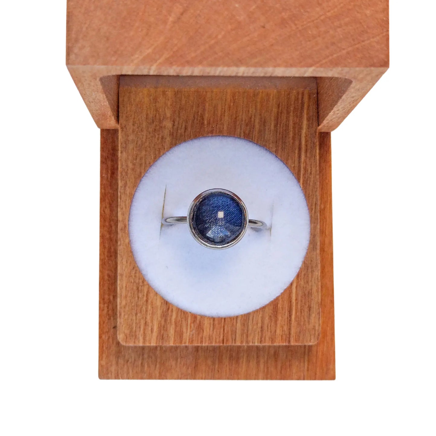 Bague Bleu Lapis - Les Chouchous de Justine