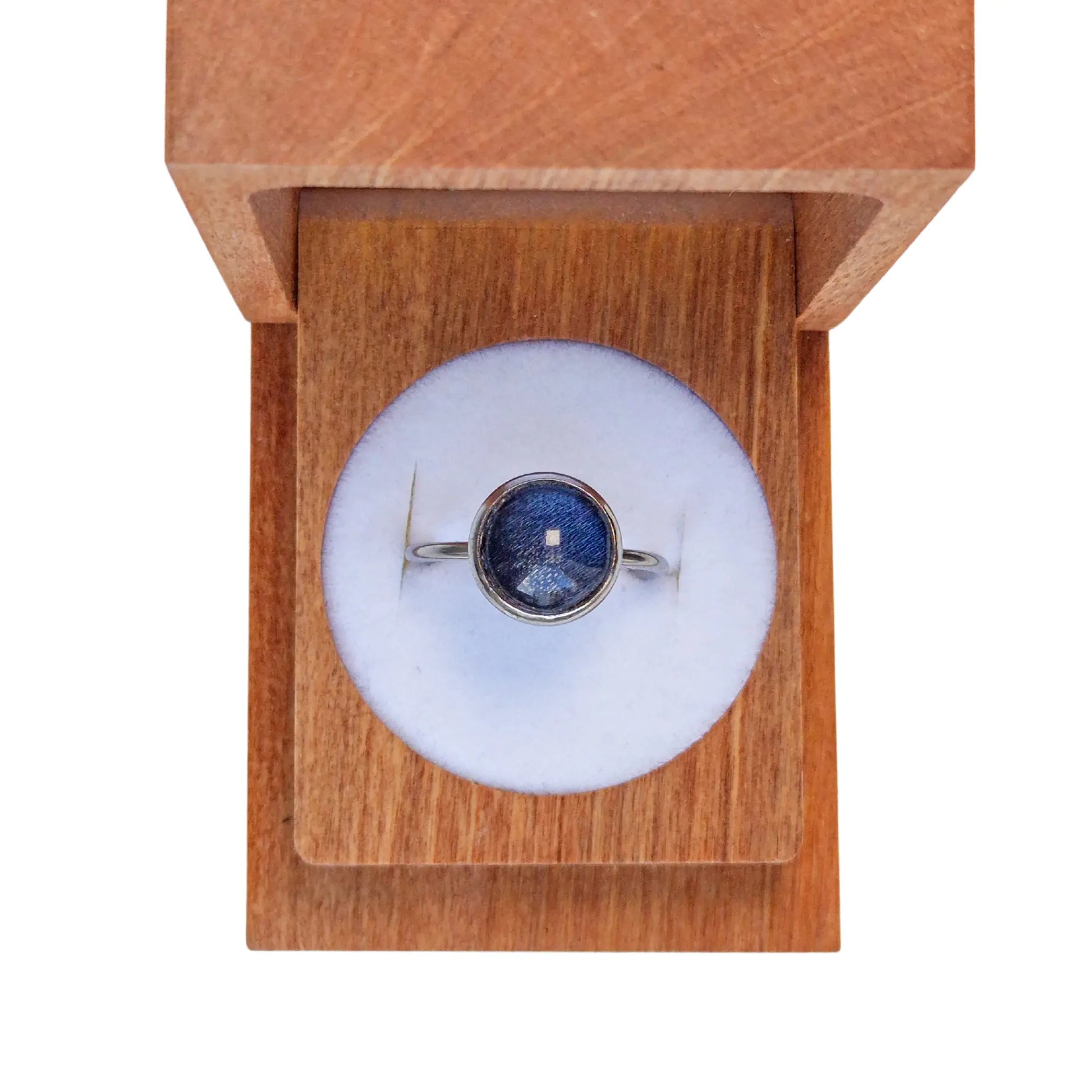 Bague Bleu Lapis - Les Chouchous de Justine