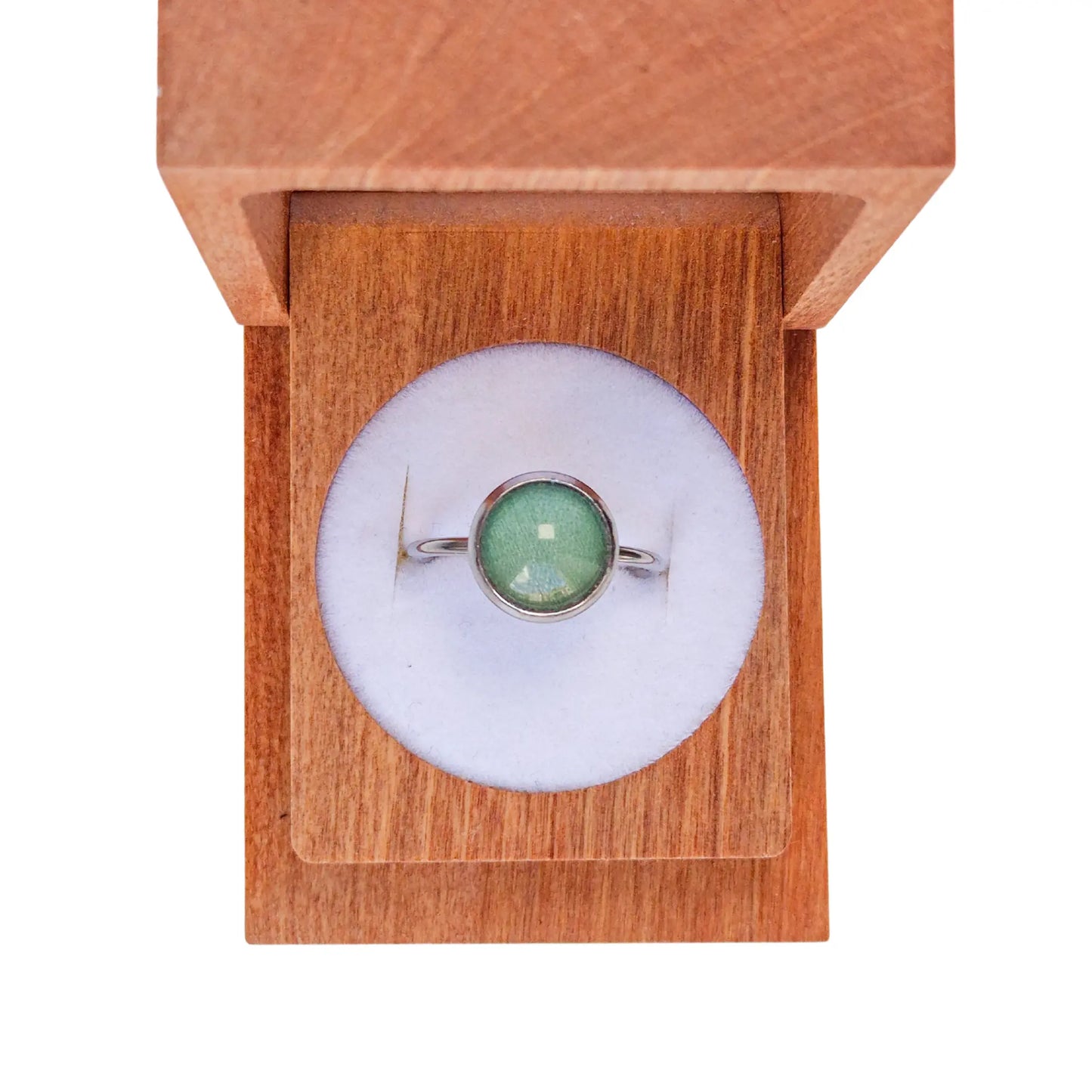 Bague Vert Amande - Les Chouchous de Justine
