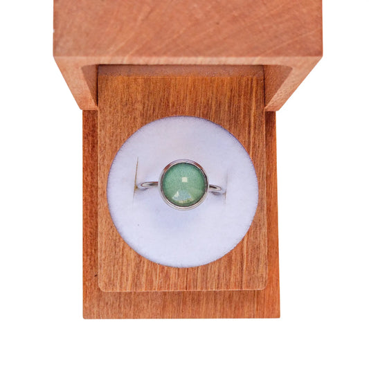 Bague Vert Amande - Les Chouchous de Justine