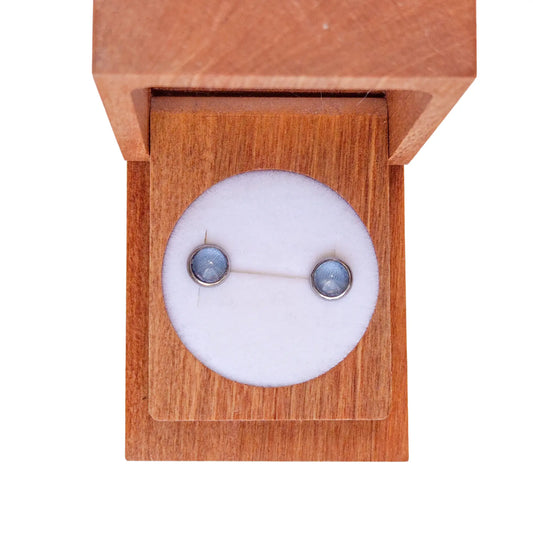 Puces d'oreilles Bleu Ciel - Les Chouchous de Justine