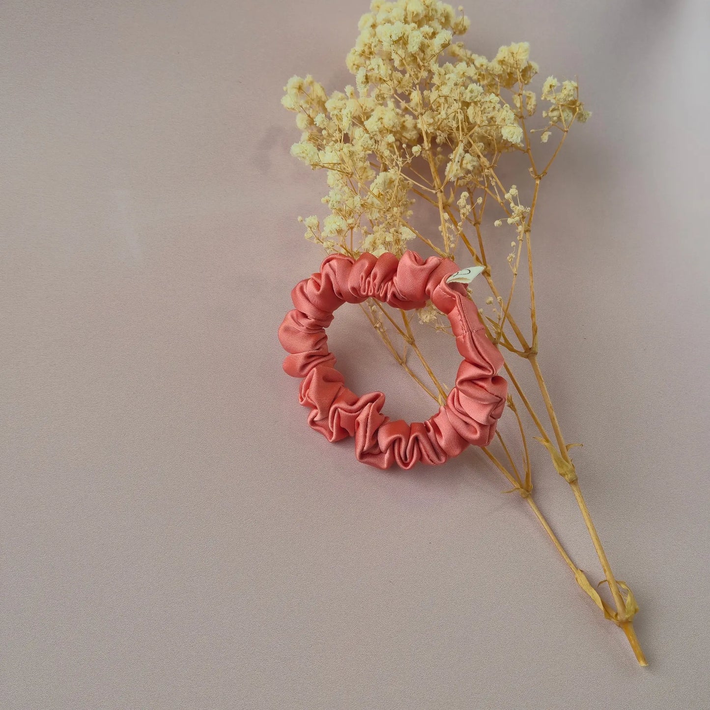 Chouchou en Satin Blush - Les Chouchous de Justine