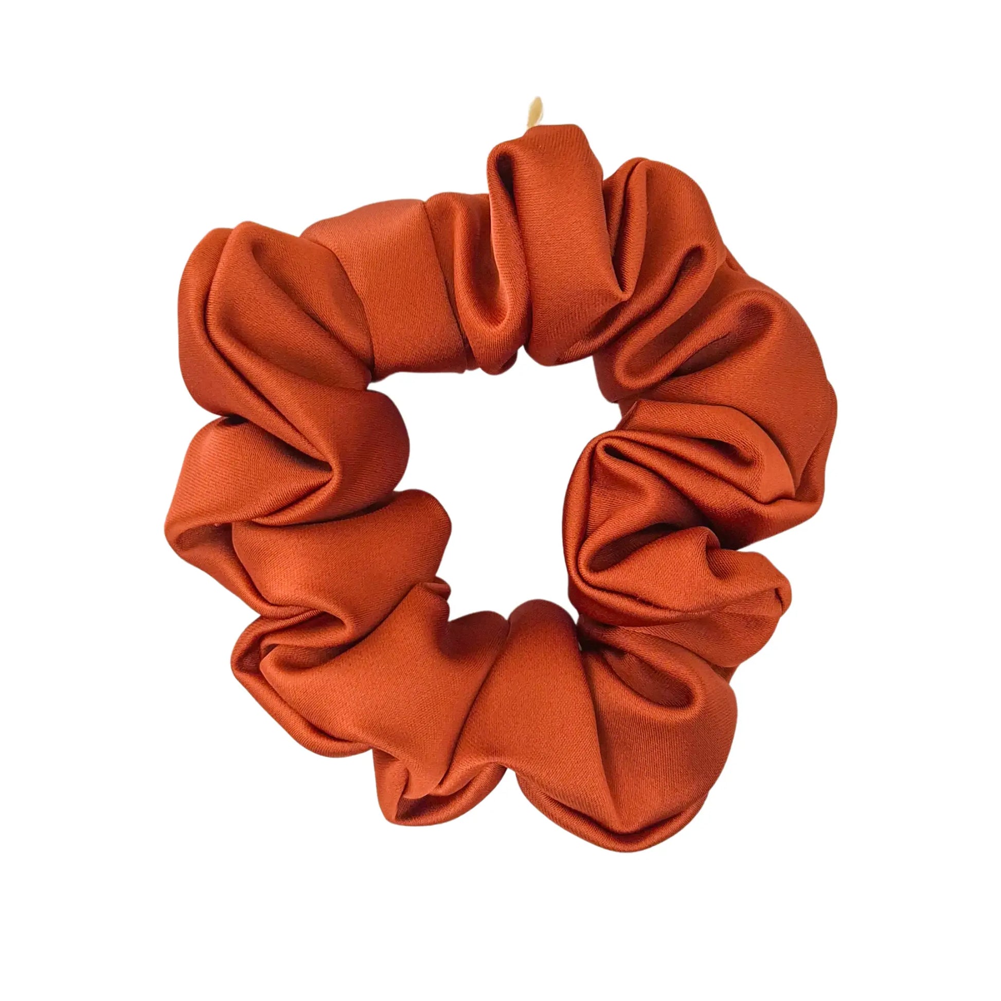 Chouchou en Satin Terracotta - Les Chouchous de Justine