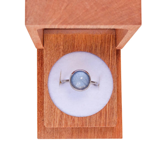 Bague Bleu Ciel - Les Chouchous de Justine