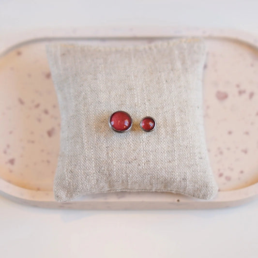 Brique - Puces d'oreilles - Les Chouchous de Justine