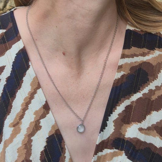 Collier avec Pendentif Nacre - Les Chouchous de Justine
