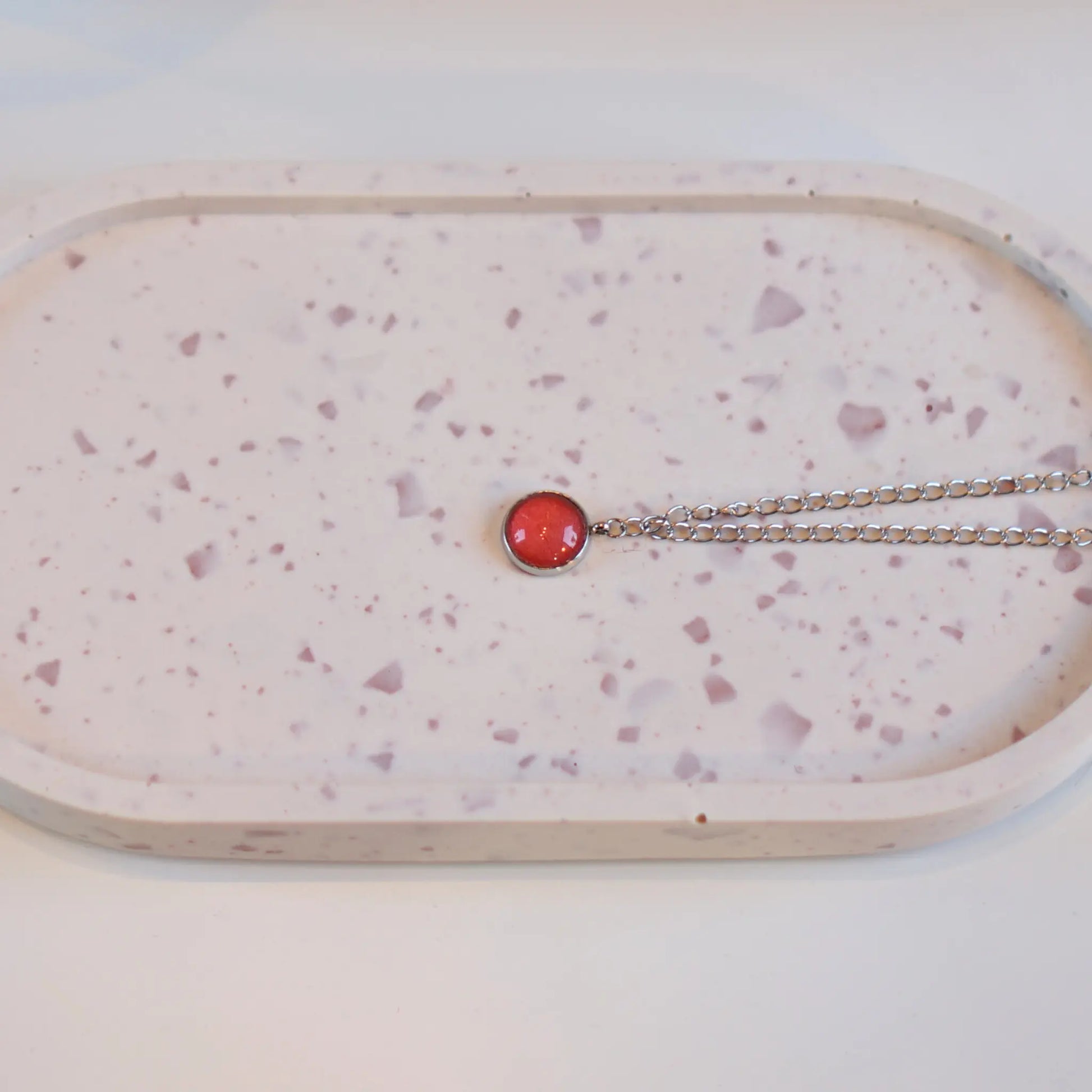 Corail - Collier Double - Les Chouchous de Justine