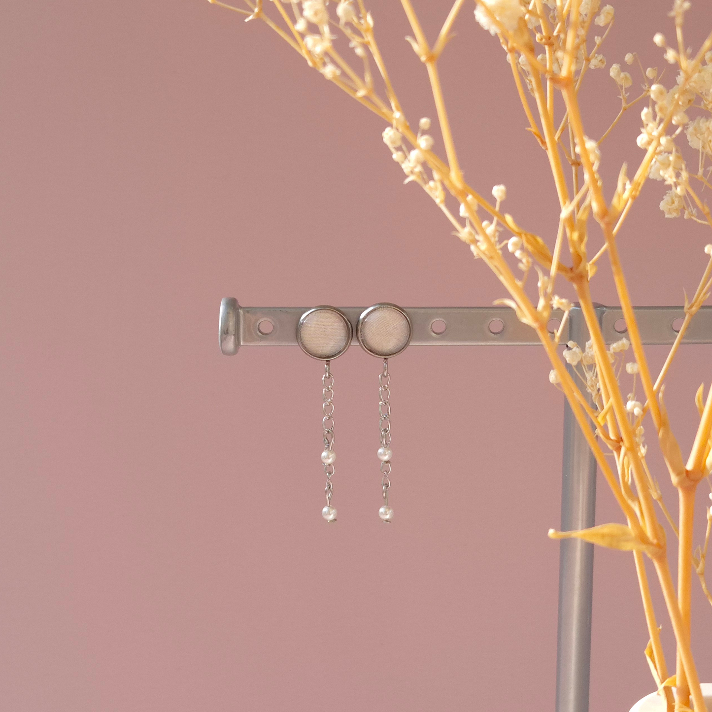 Boucles d'oreilles Nacre - Les Chouchous de Justine