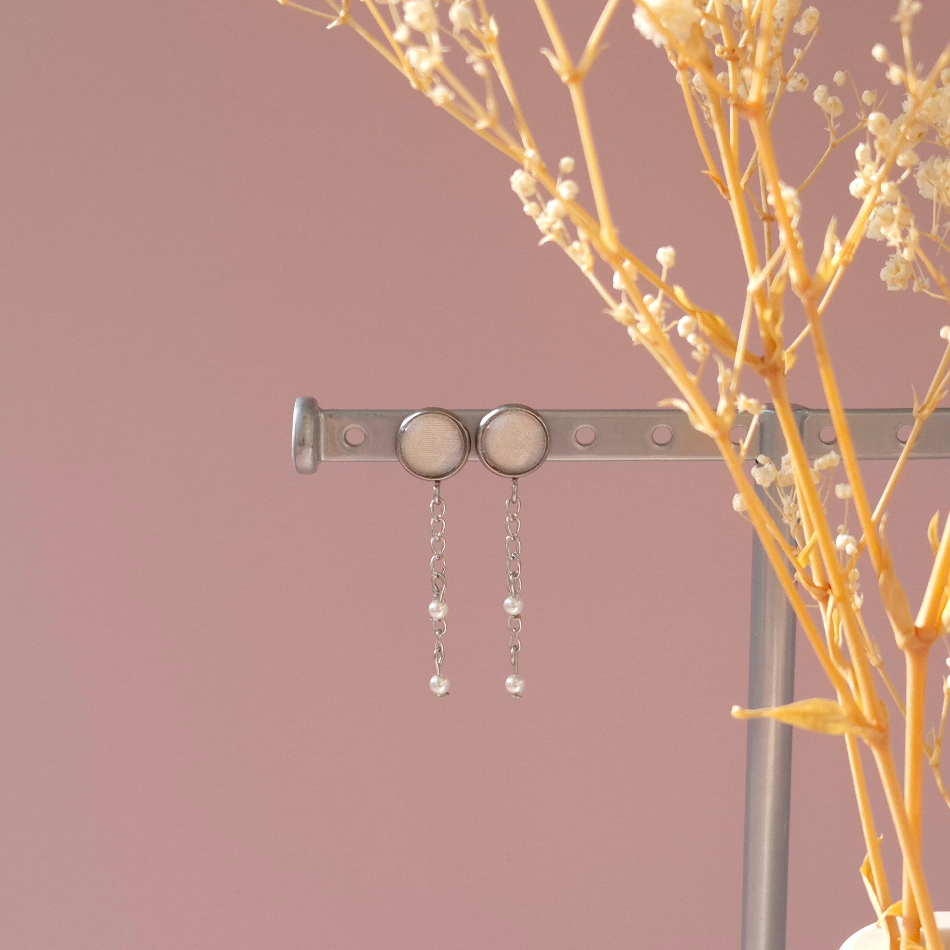 Boucles d'oreilles Nacre - Les Chouchous de Justine