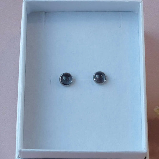 Puces d'oreilles Gris Foncé - Les Chouchous de Justine