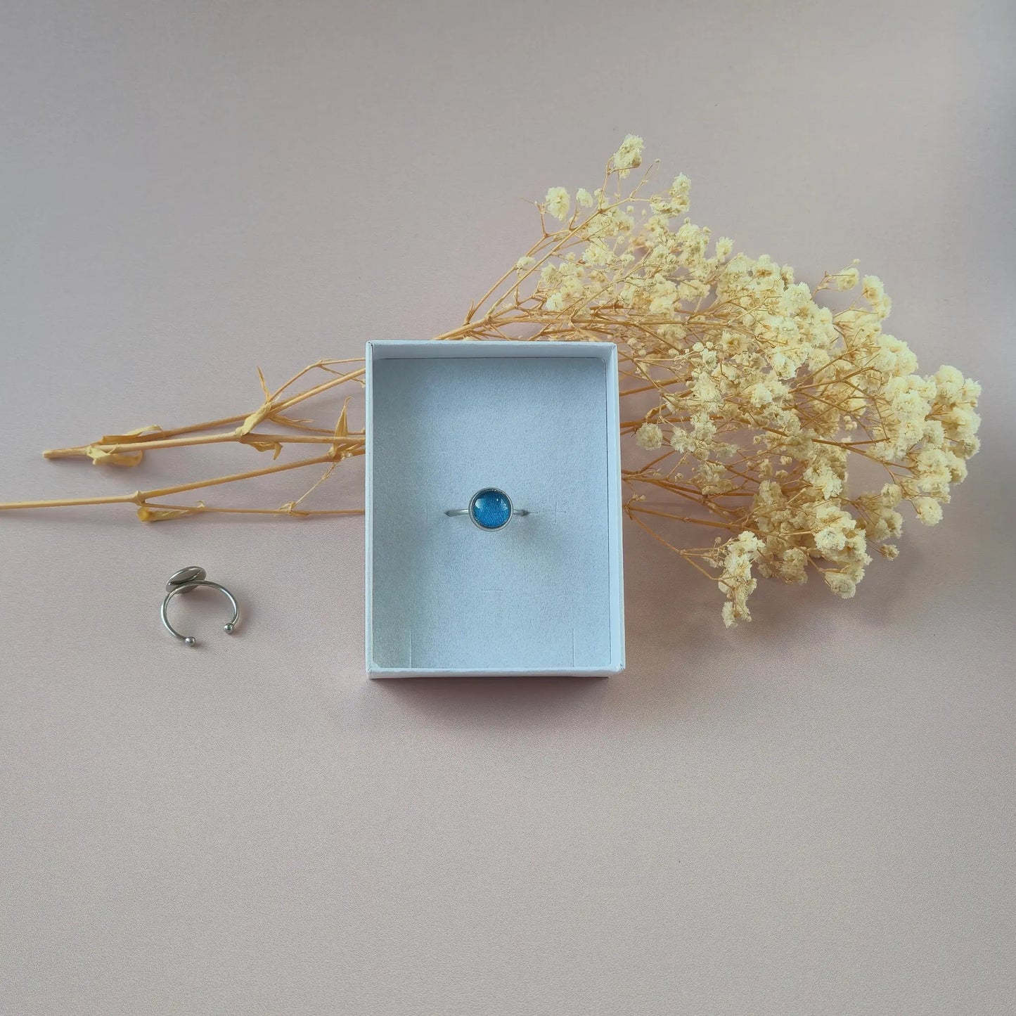 Bague Bleu Turquoise - Les Chouchous de Justine