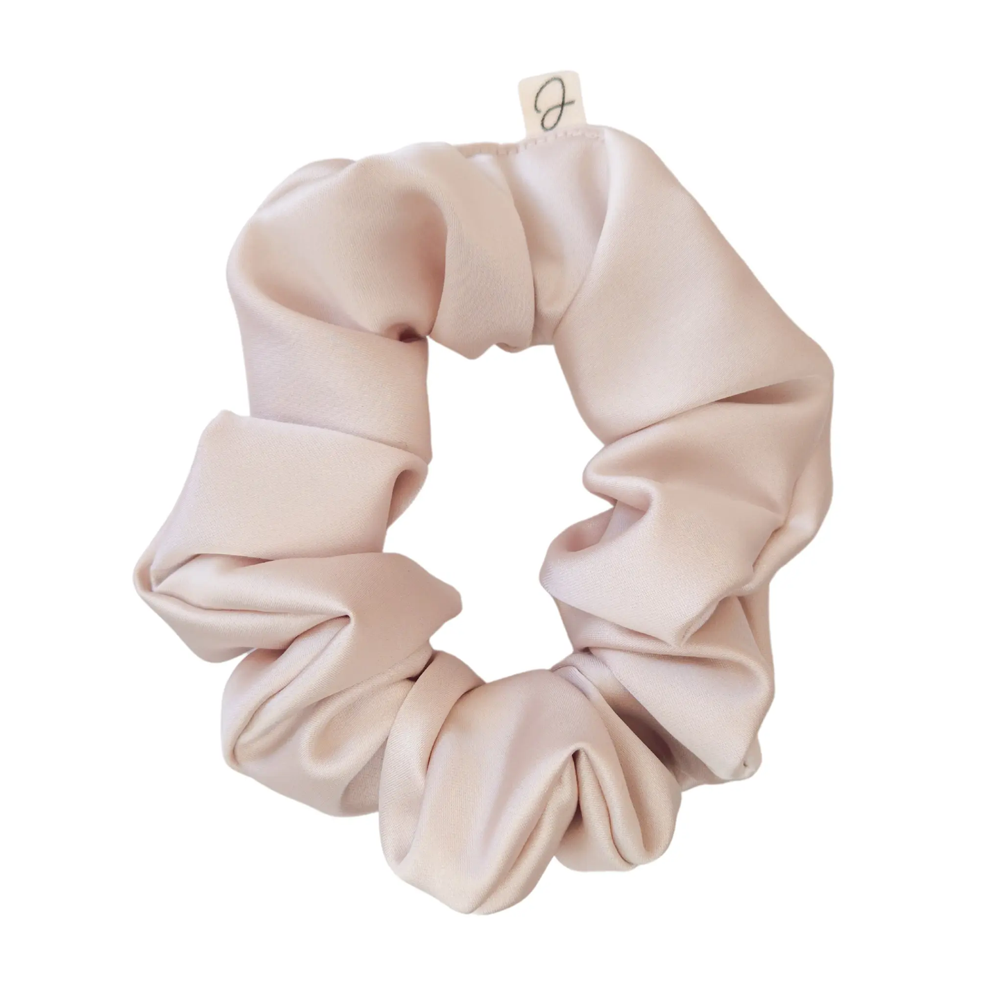 Chouchou en Satin Nacre - Les Chouchous de Justine