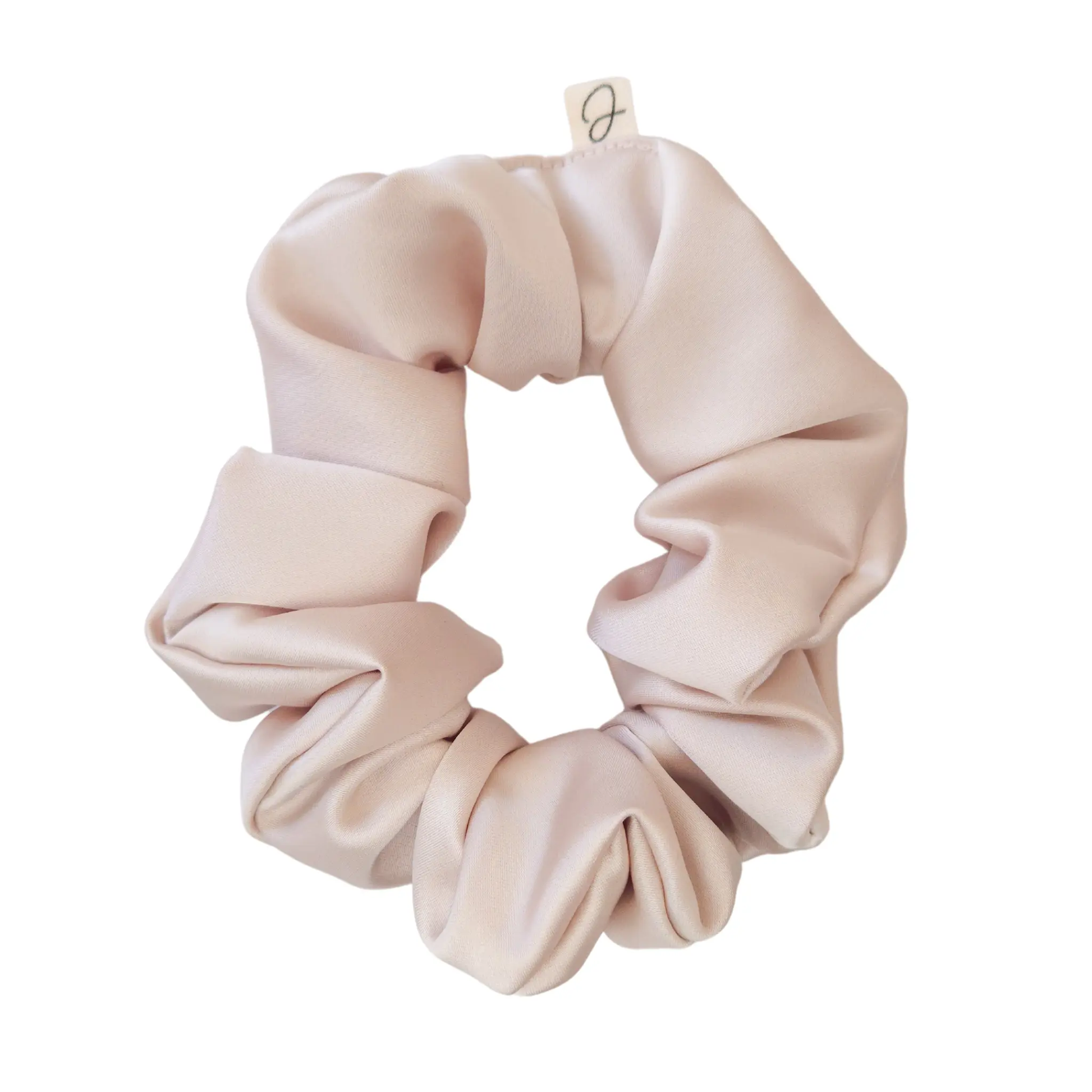 Chouchou en Satin Nacre - Les Chouchous de Justine