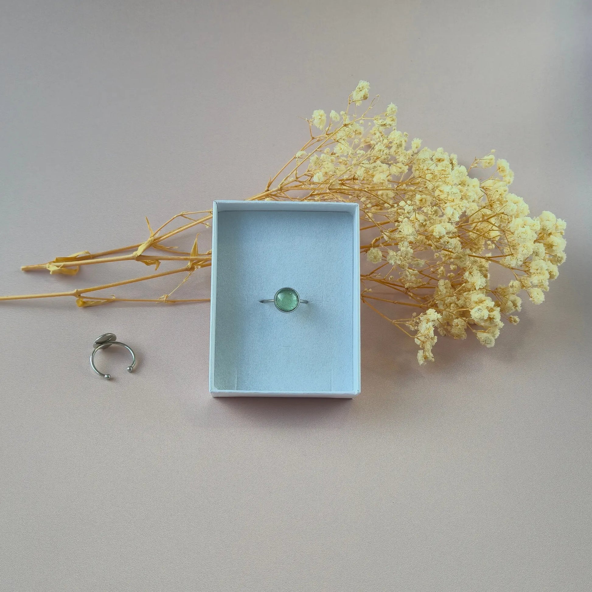 Bague Vert Amande - Les Chouchous de Justine