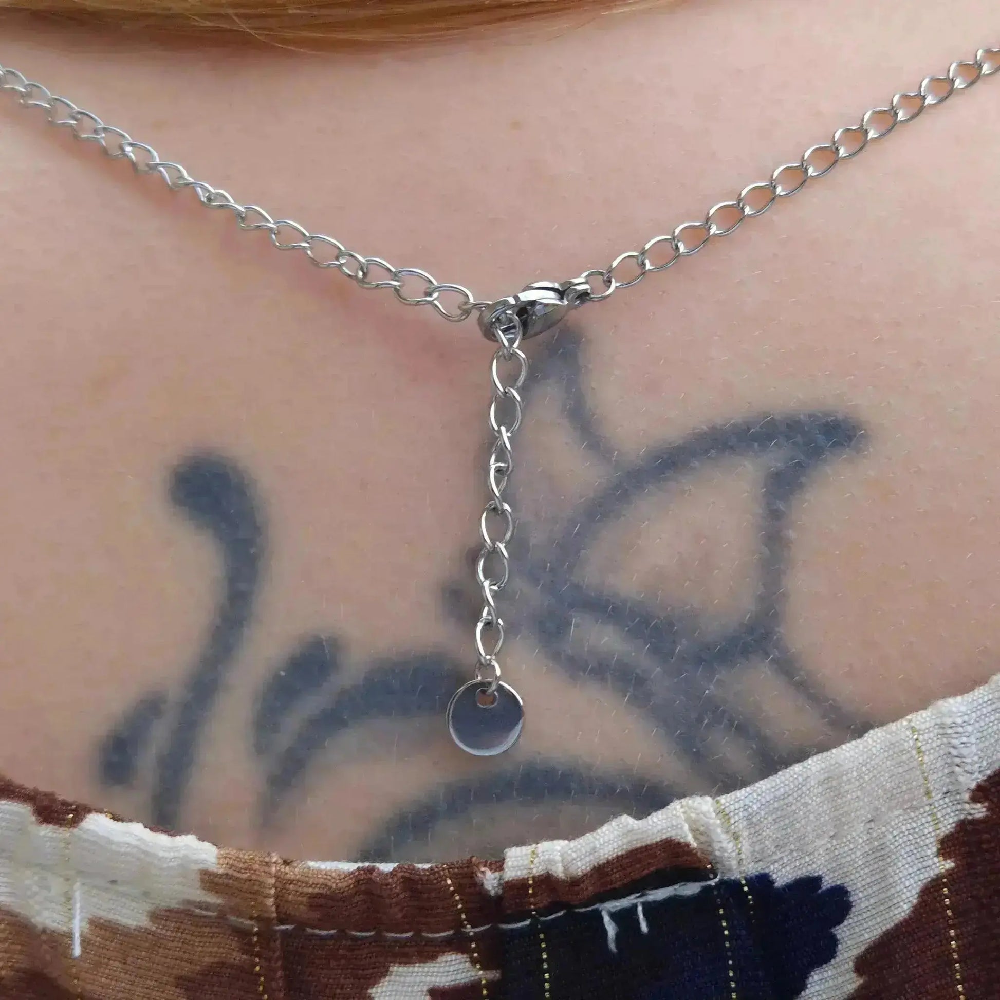 Collier avec Pendentif Cognac - Les Chouchous de Justine