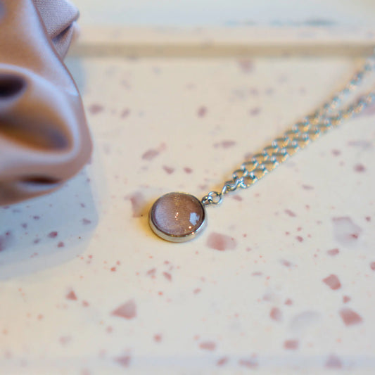 Grège - Collier Double - Les Chouchous de Justine