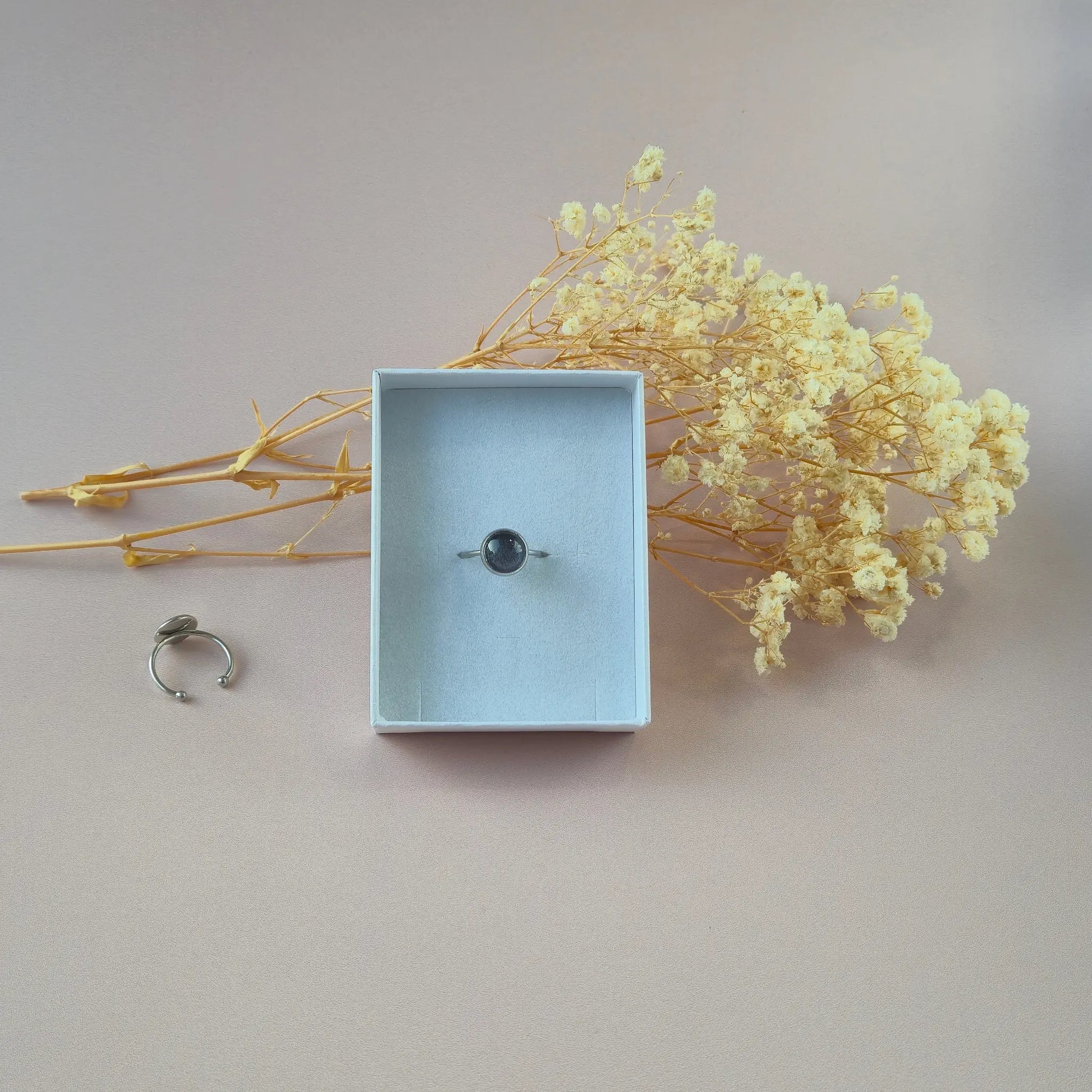 Bague Gris Foncé - Les Chouchous de Justine