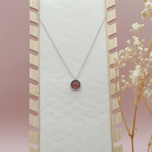 Collier avec Pendentif Cognac - Les Chouchous de Justine