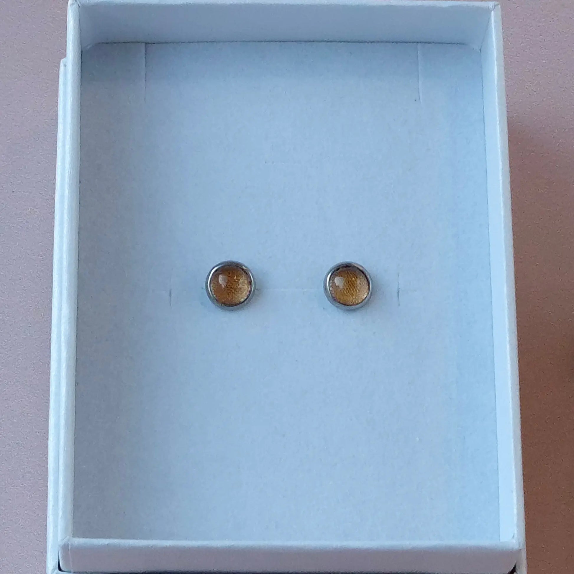 Puces d'oreilles Curcuma - Les Chouchous de Justine