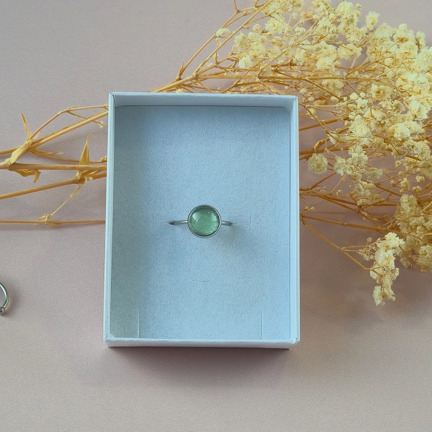 Bague Vert Amande - Les Chouchous de Justine