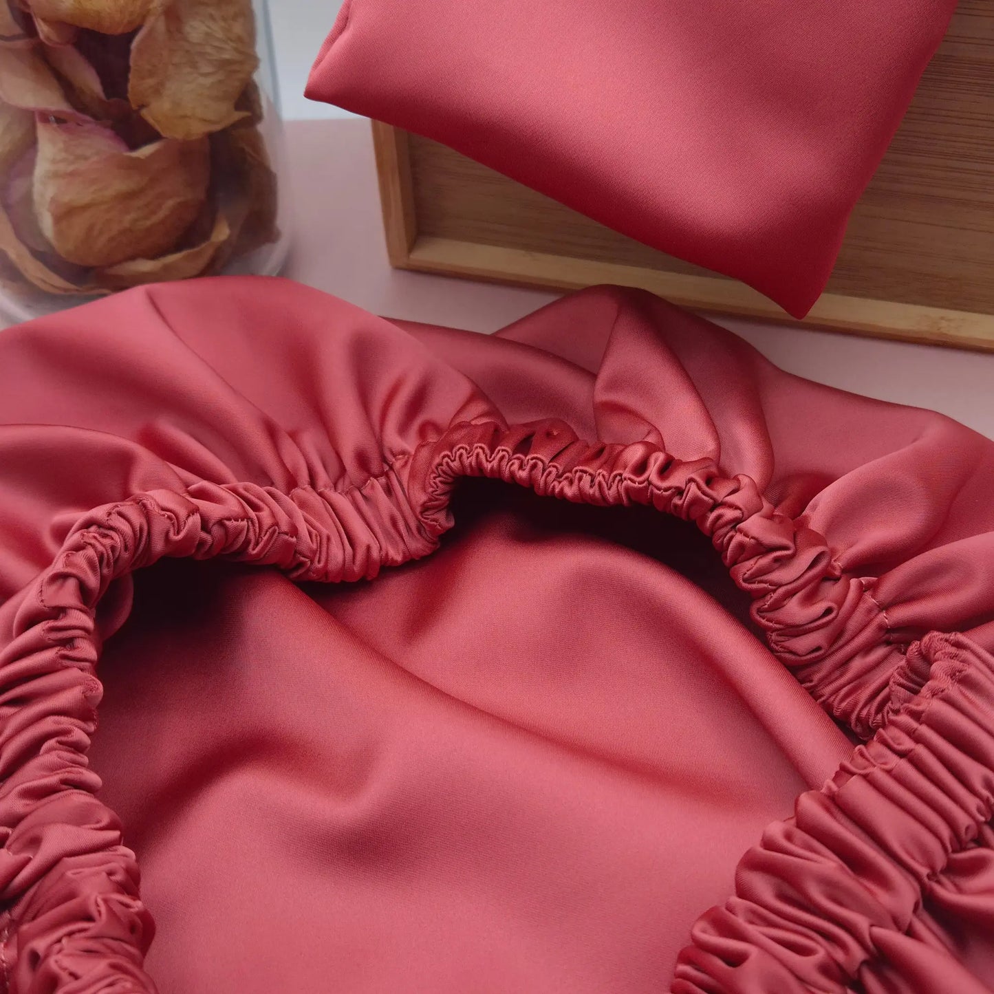 Bonnets en satin réversible - Les Chouchous de Justine