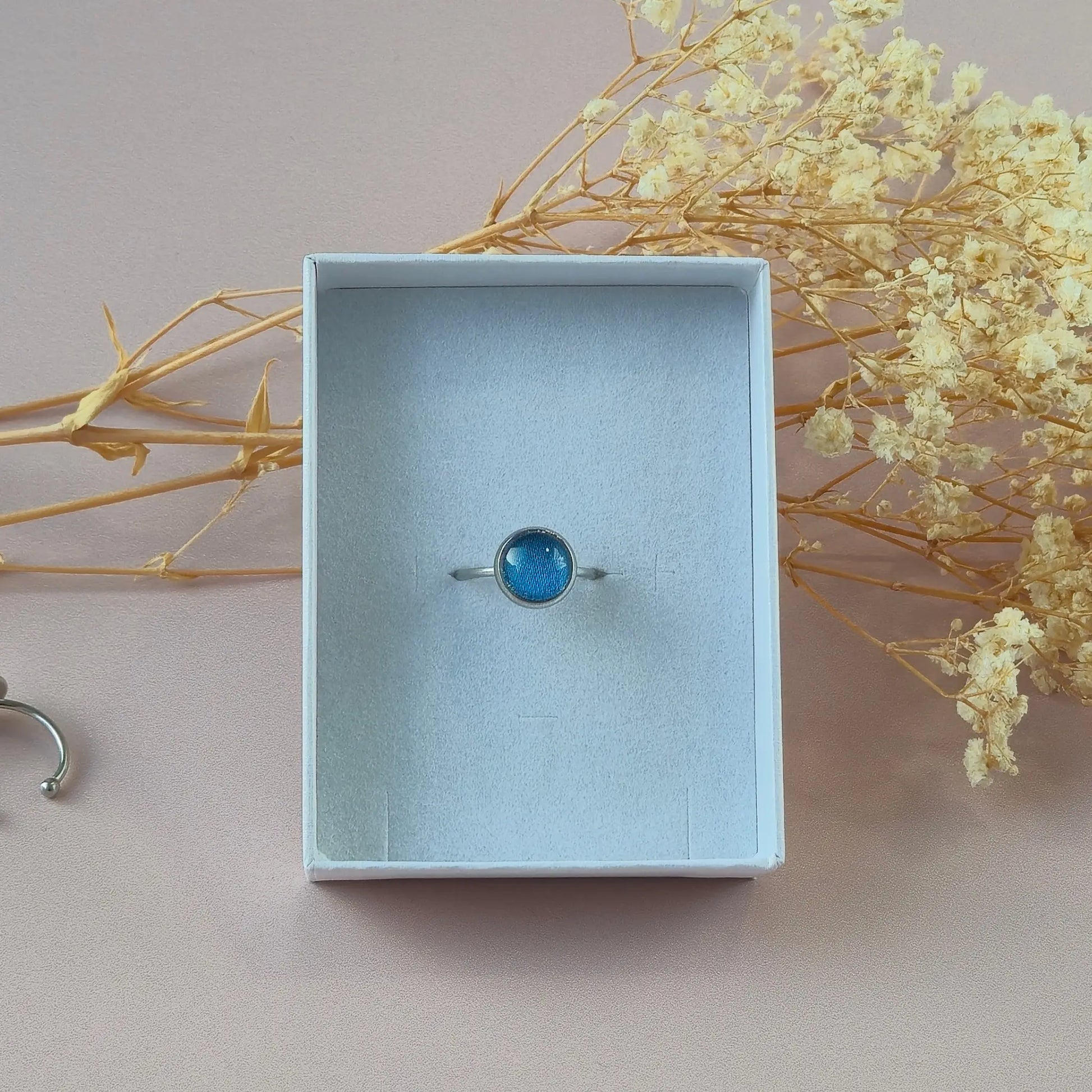 Bague Bleu Turquoise - Les Chouchous de Justine