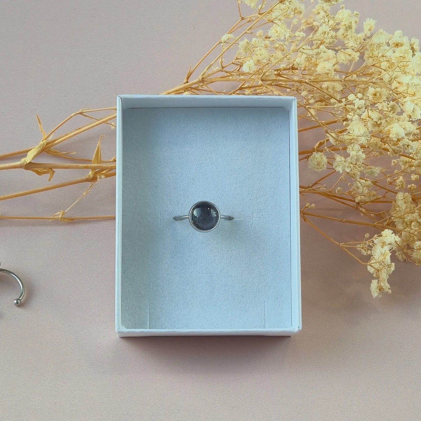 Bague Gris Foncé - Les Chouchous de Justine