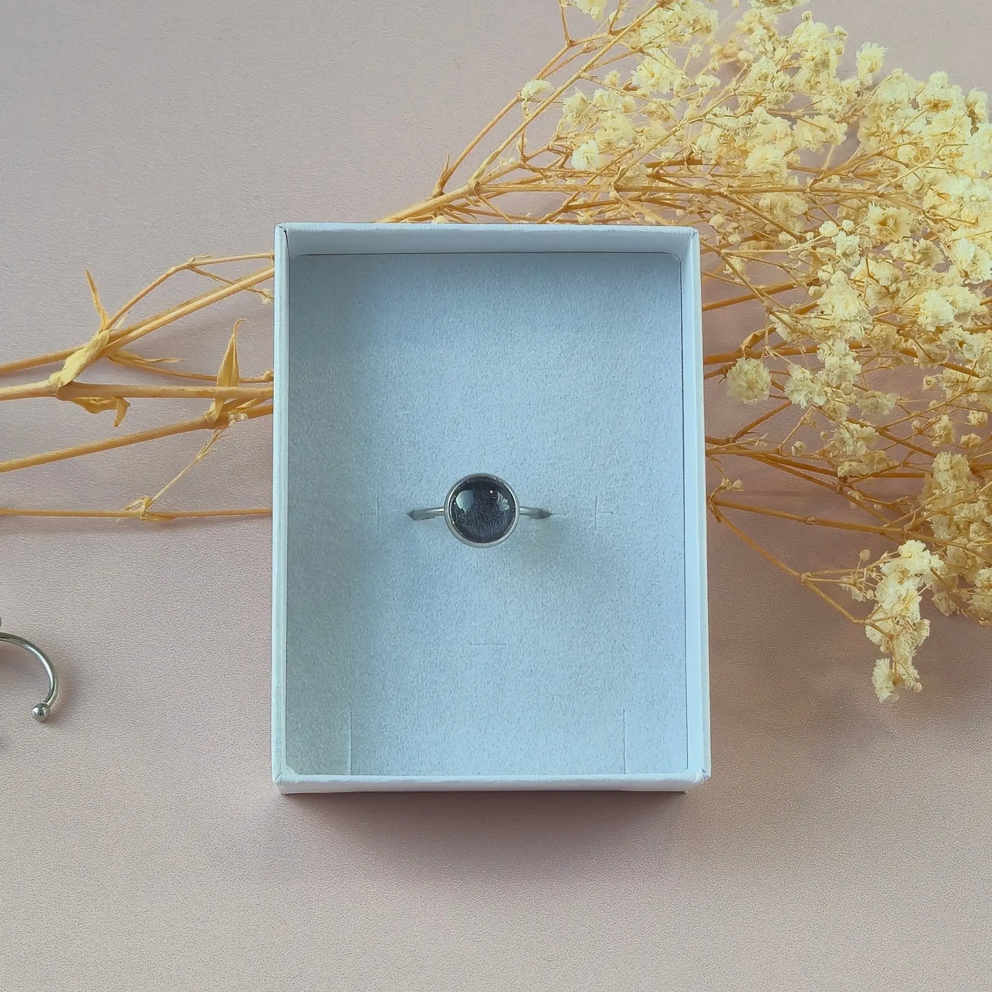 Bague Gris Foncé - Les Chouchous de Justine