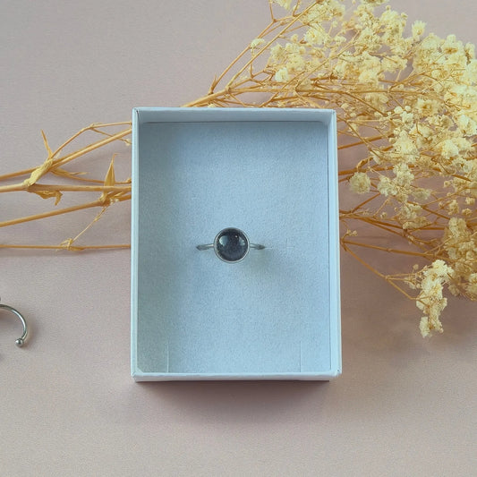 Bague Gris Foncé - Les Chouchous de Justine