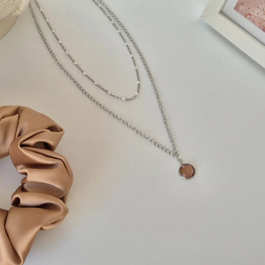 Collier avec Pendentif Doré - Les Chouchous de Justine