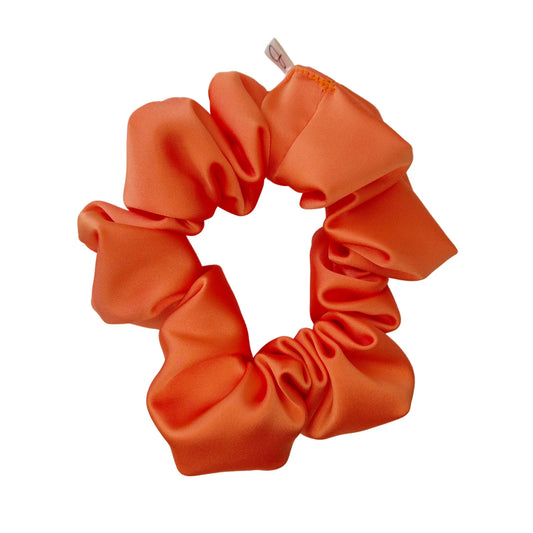 Chouchou en Satin Abricot - Les Chouchous de Justine