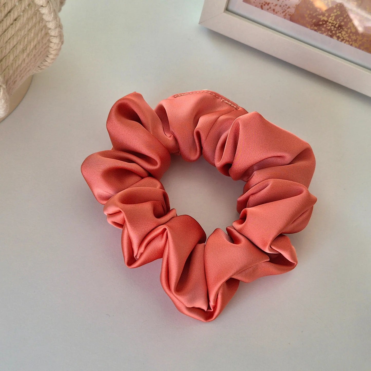 Chouchou en Satin Blush - Les Chouchous de Justine