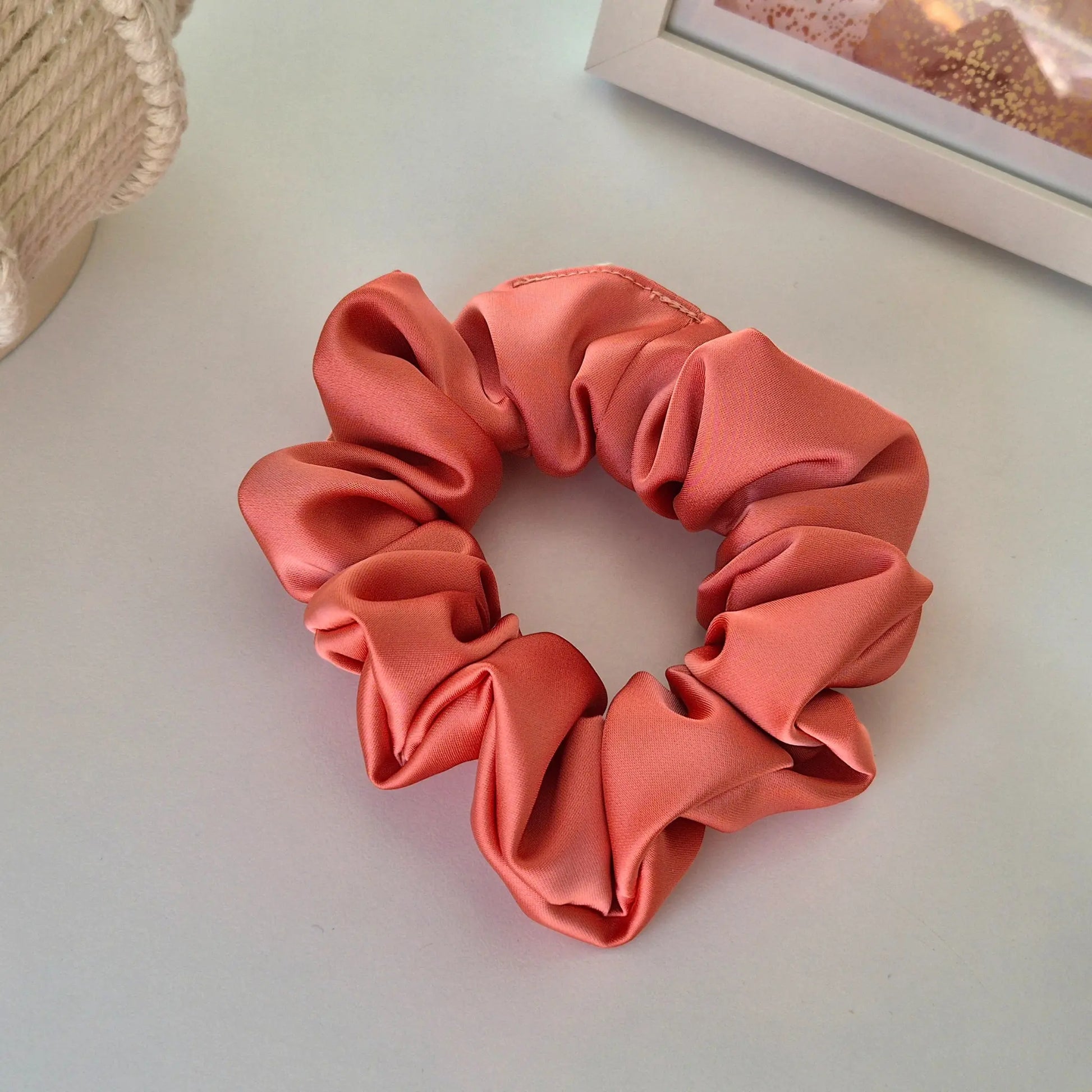 Chouchou en Satin Blush - Les Chouchous de Justine