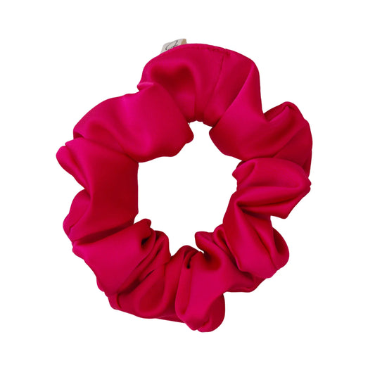 Chouchou en Satin Fuschia - Les Chouchous de Justine