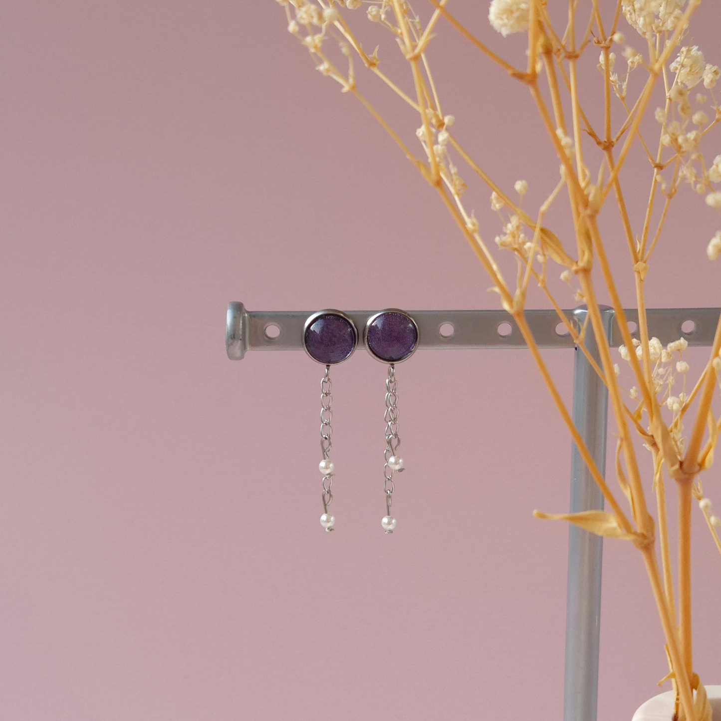 Boucles d'oreilles Parme - Les Chouchous de Justine