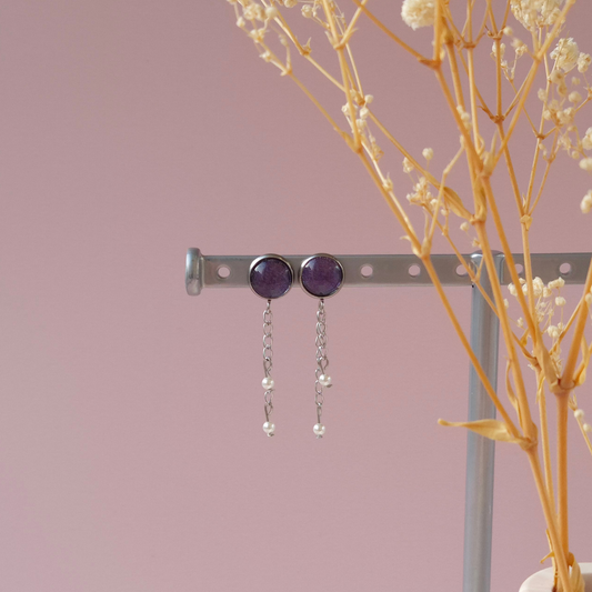 Boucles d'oreilles Parme - Les Chouchous de Justine