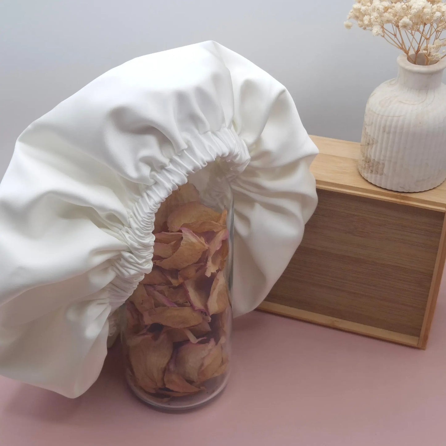 Bonnets en satin réversible - Les Chouchous de Justine