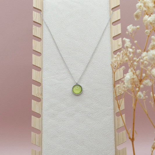 Collier avec Pendentif Lime - Les Chouchous de Justine