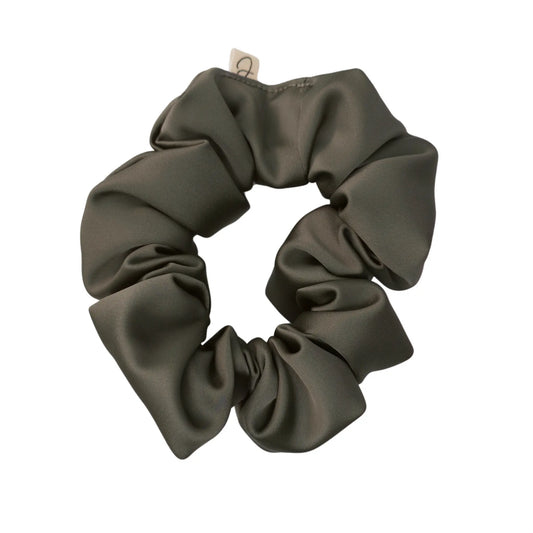 Chouchou en Satin Gris Foncé - Les Chouchous de Justine
