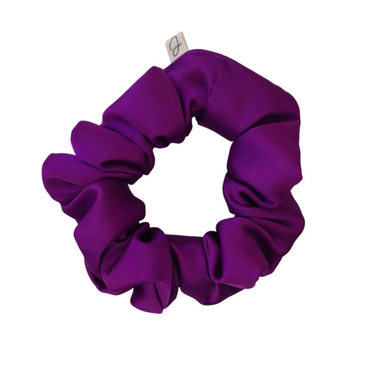 Chouchou en Satin Violet - Les Chouchous de Justine