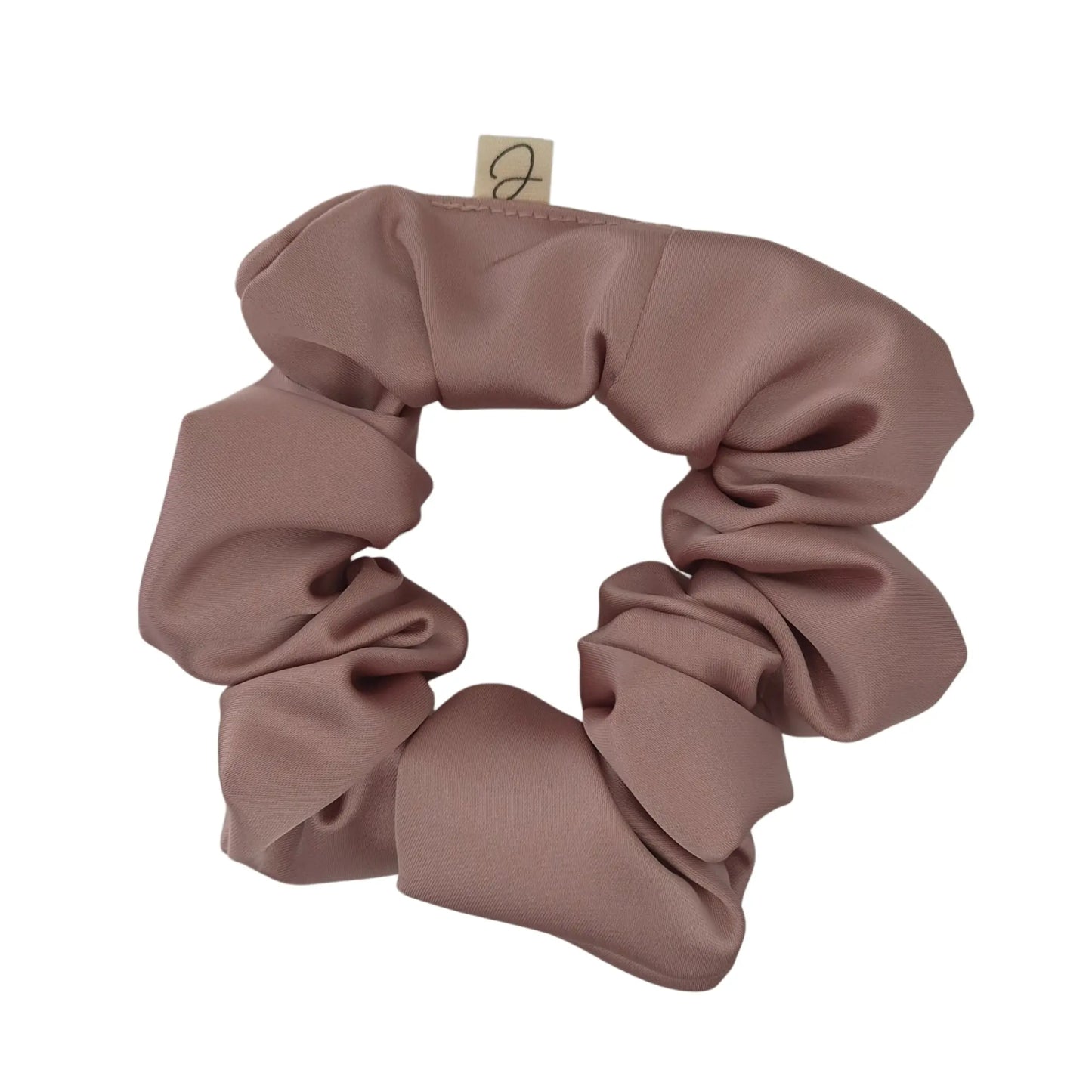 Chouchou en Satin Vieux Rose - Les Chouchous de Justine