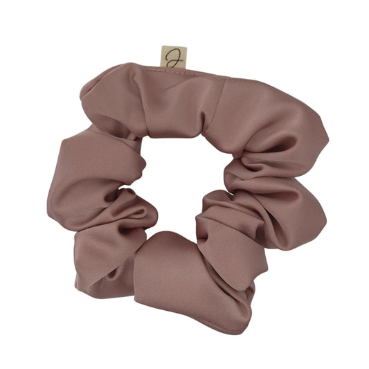 Chouchou en Satin Vieux Rose - Les Chouchous de Justine