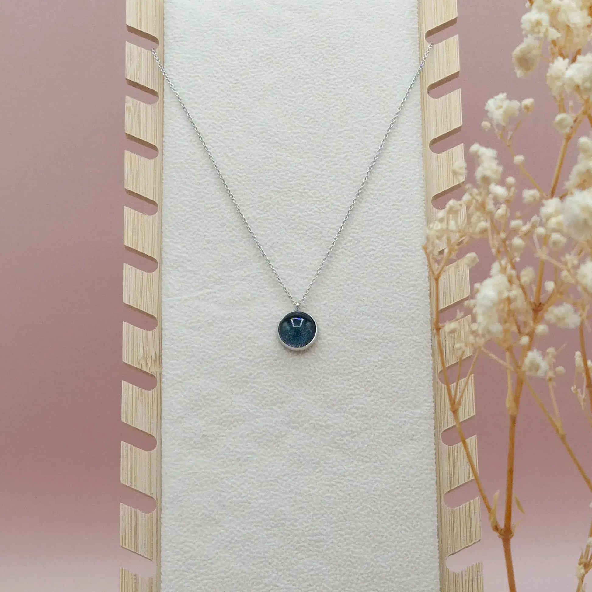 Collier avec Pendentif Vert Empire - Les Chouchous de Justine