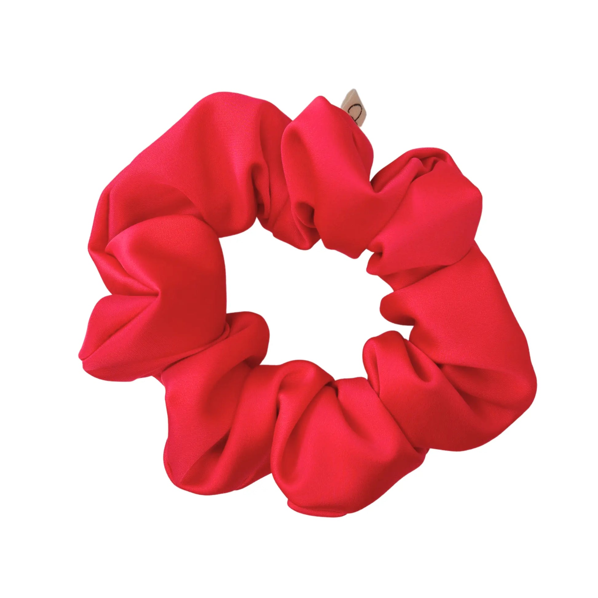 Chouchou en Satin Corail - Les Chouchous de Justine