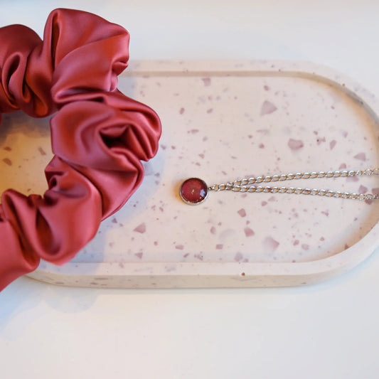 Brique - Collier Double - Les Chouchous de Justine