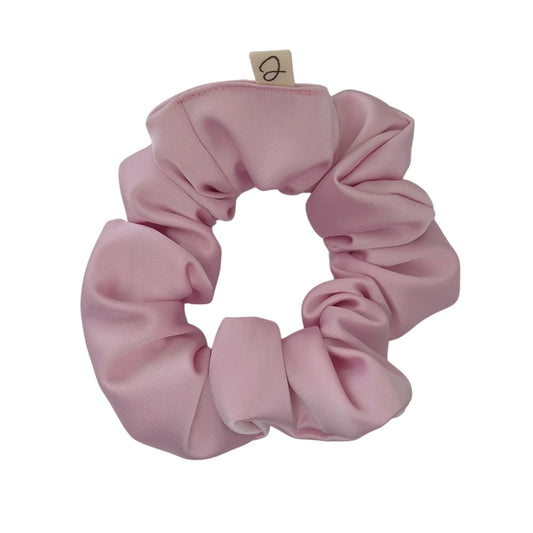 Chouchou en Satin Rose Pastel - Les Chouchous de Justine