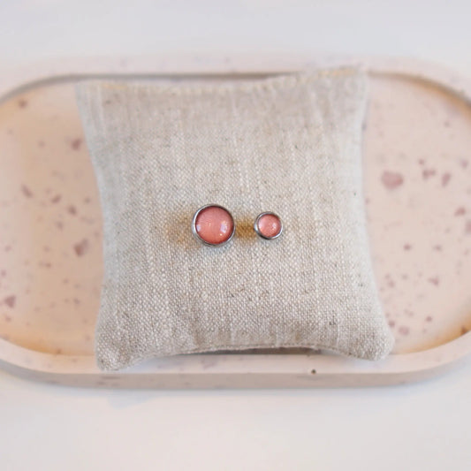 Rose Carmay - Puces d'oreilles - Les Chouchous de Justine