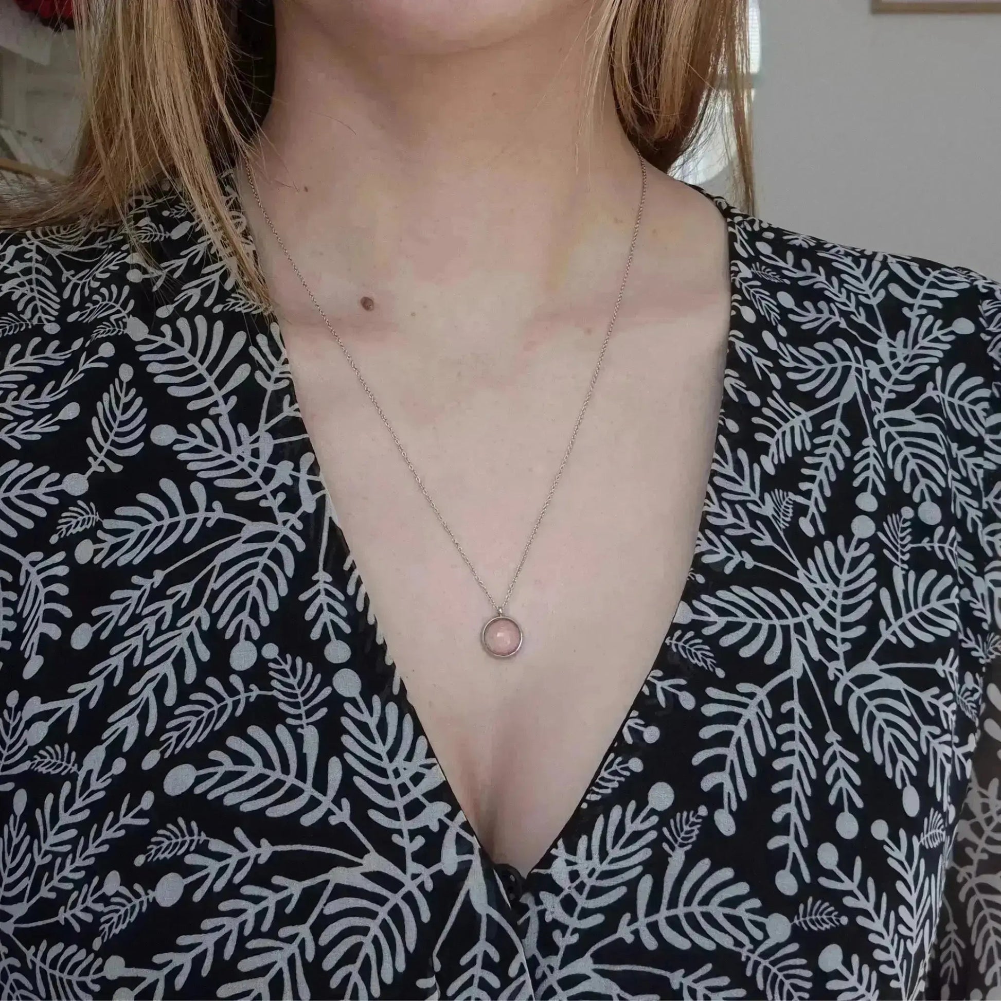 Collier avec Pendentif Nacre - Les Chouchous de Justine