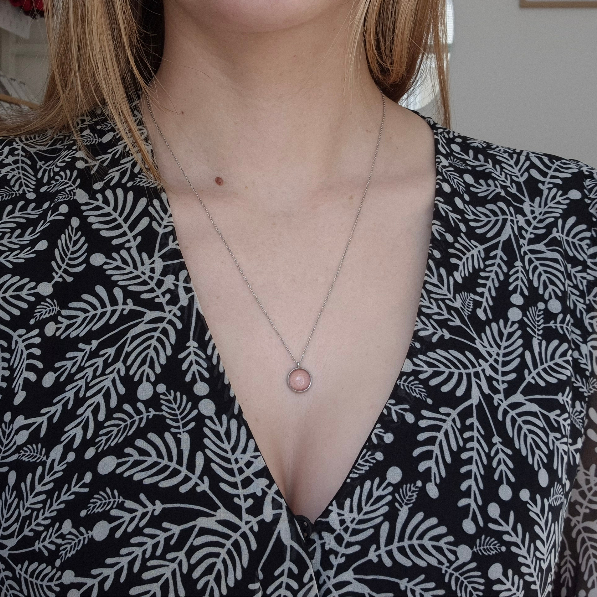 Collier avec Pendentif Nacre - Les Chouchous de Justine